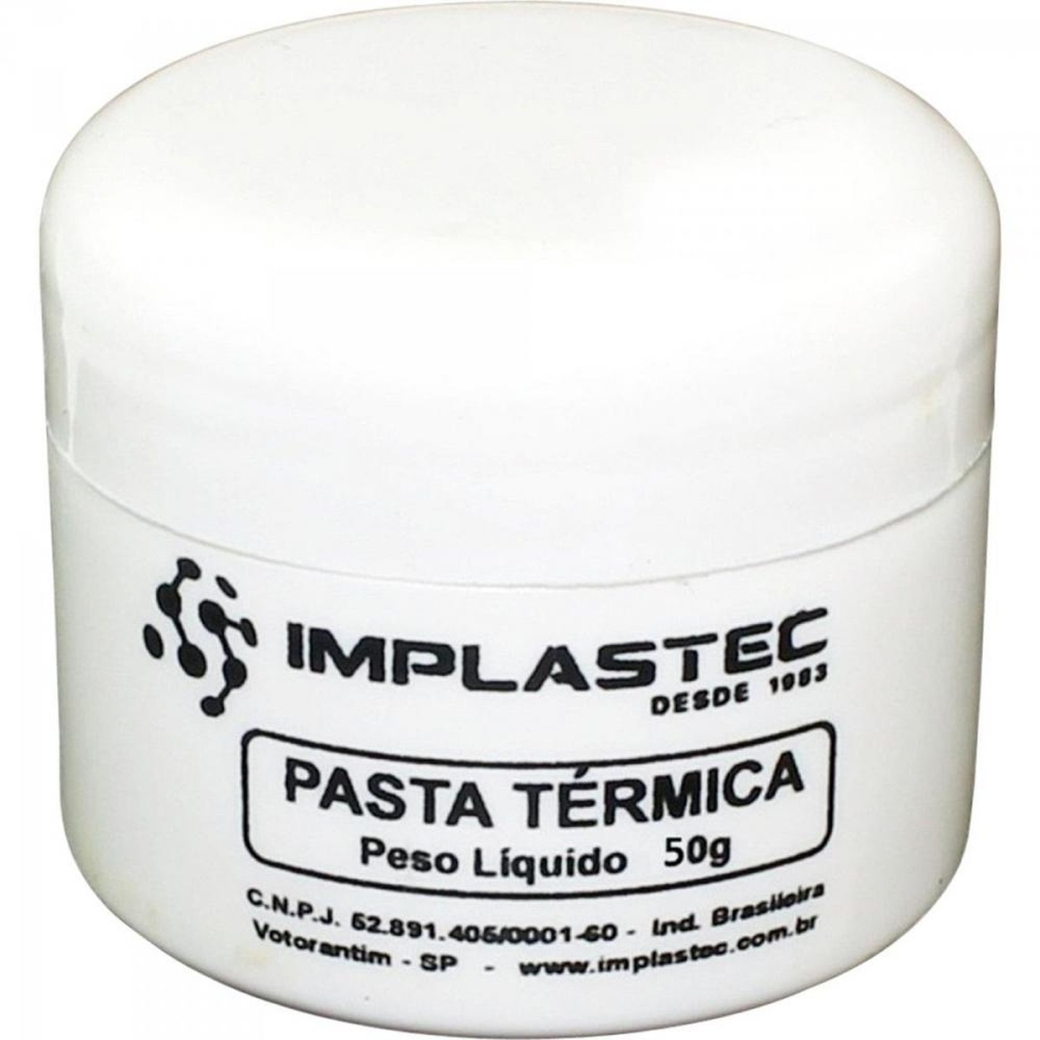 Pasta Térmica 50g Thermal Silver Prata Implastec