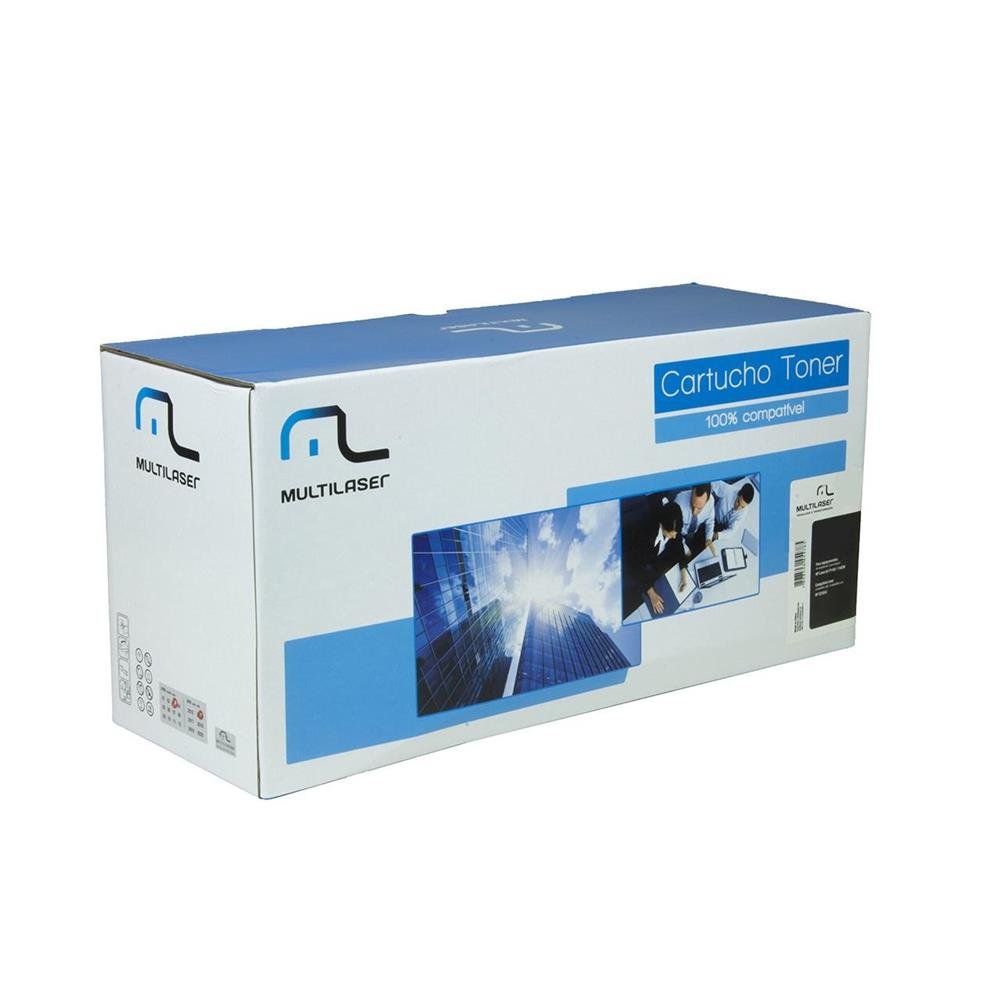 Cartucho Toner Multilaser Compatível C/ Hp Cf283a Preto