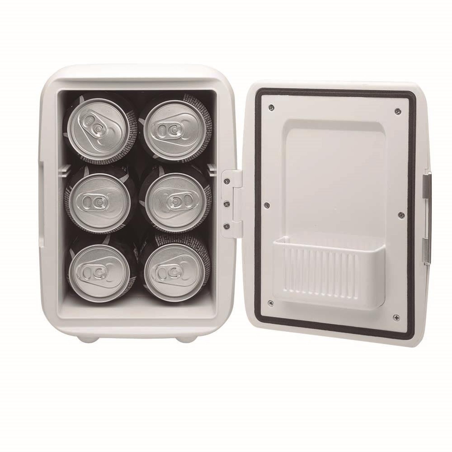 Mini Geladeira 4L 12V 220V Capacidade 6 Latas de 350ML Com Cabo DC Sem Cabo Ac Branca Multilaser -