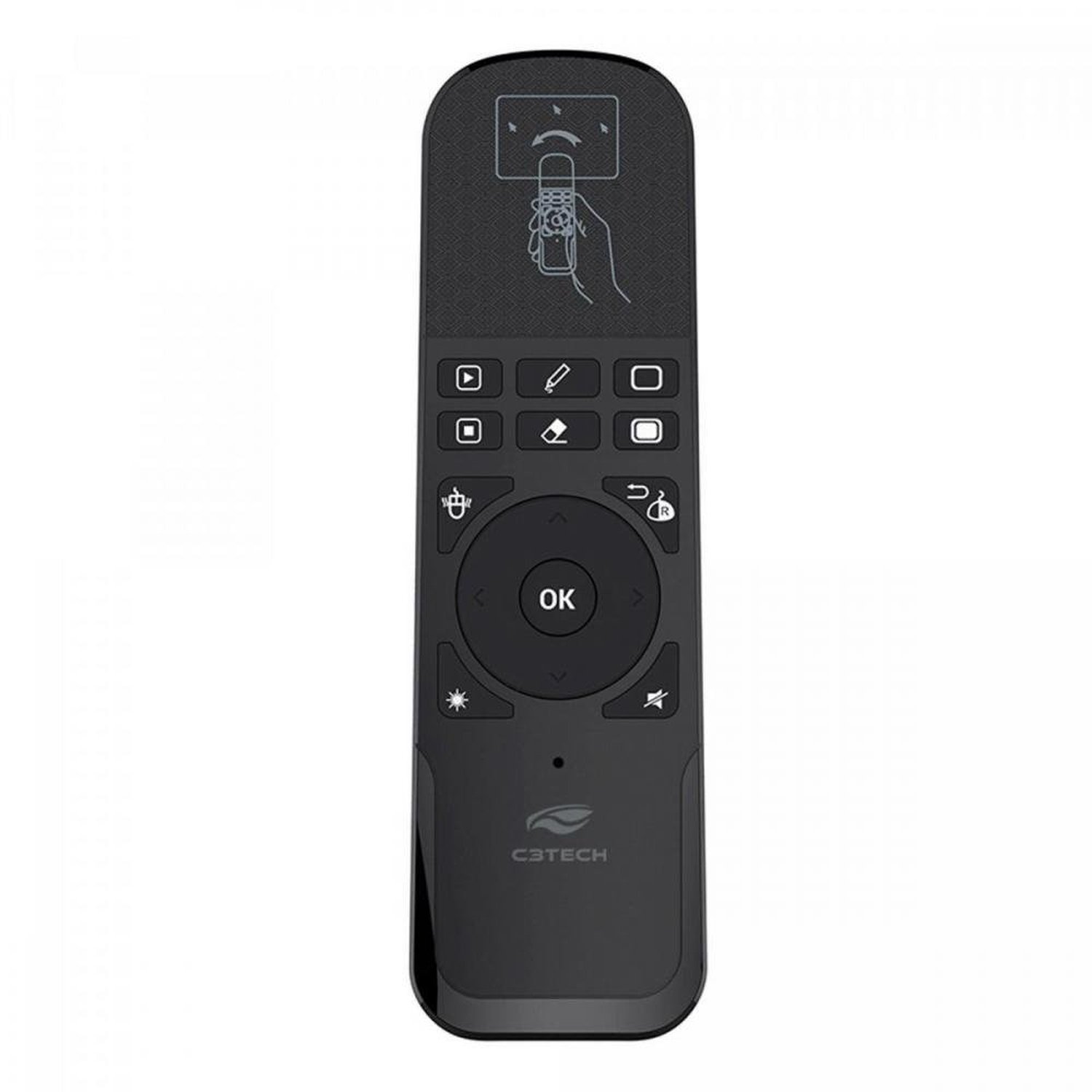 Apresentador Laser Wireless Ap-4001bk Preto C3Tech