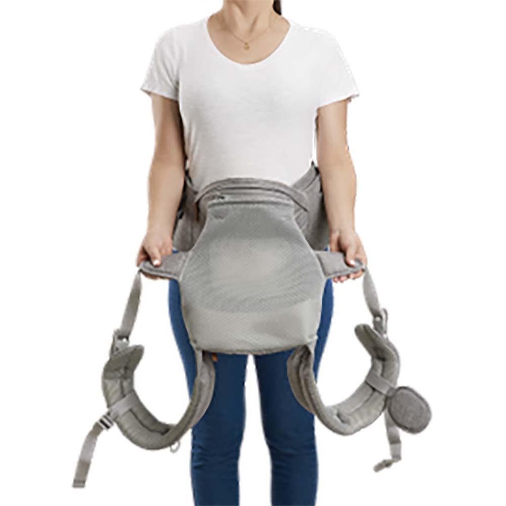 Canguru Para Bebê Hipseat Ate 15Kg Cinza Fisher-Price - BB312