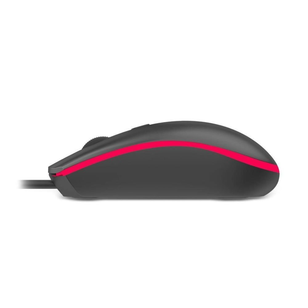 Mouse Gamer Multilaser 2400dpi Led 7 Cores Preto - MO298