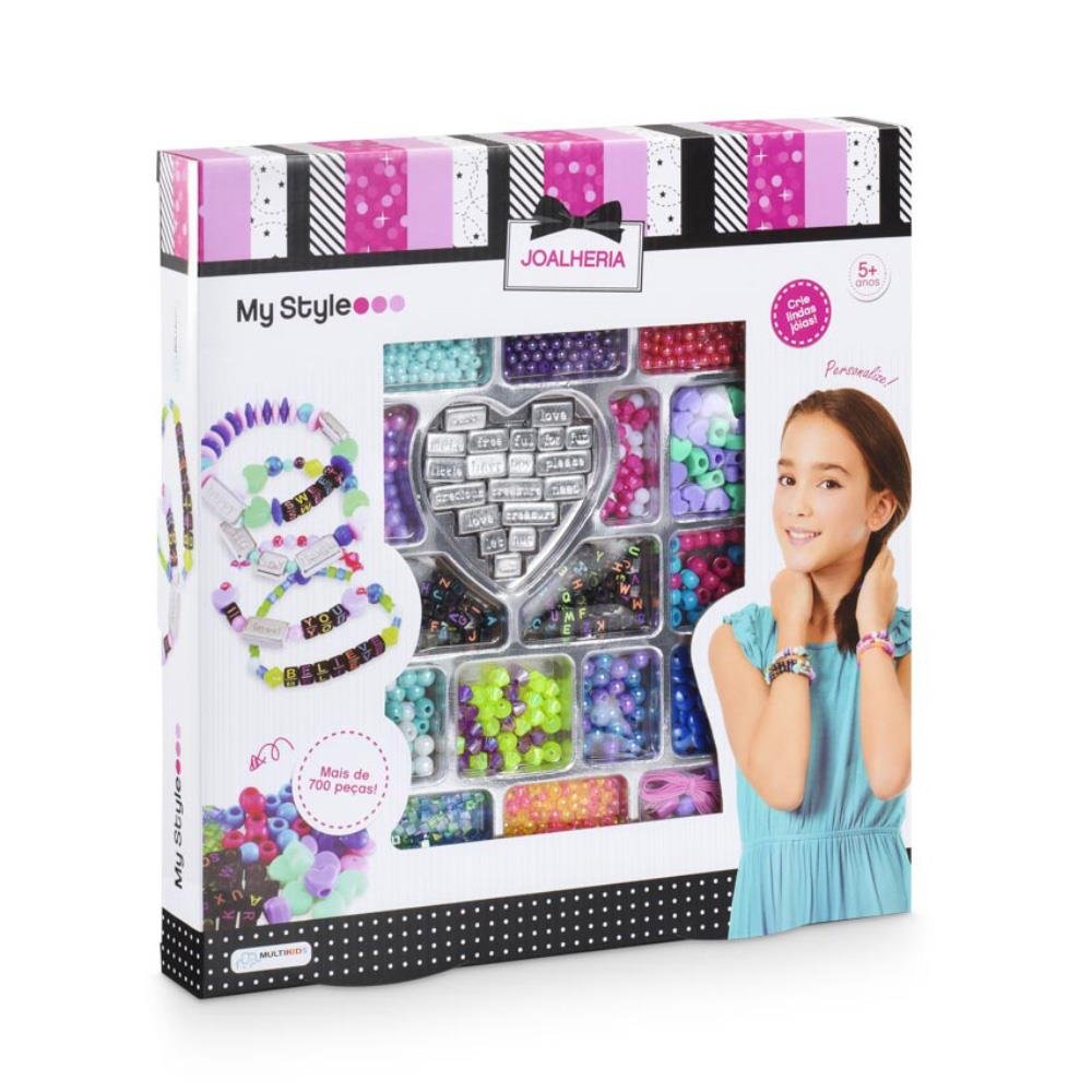 Pulseiras My Style Joalheria Indicado para +5 Anos Multikids - BR1117
