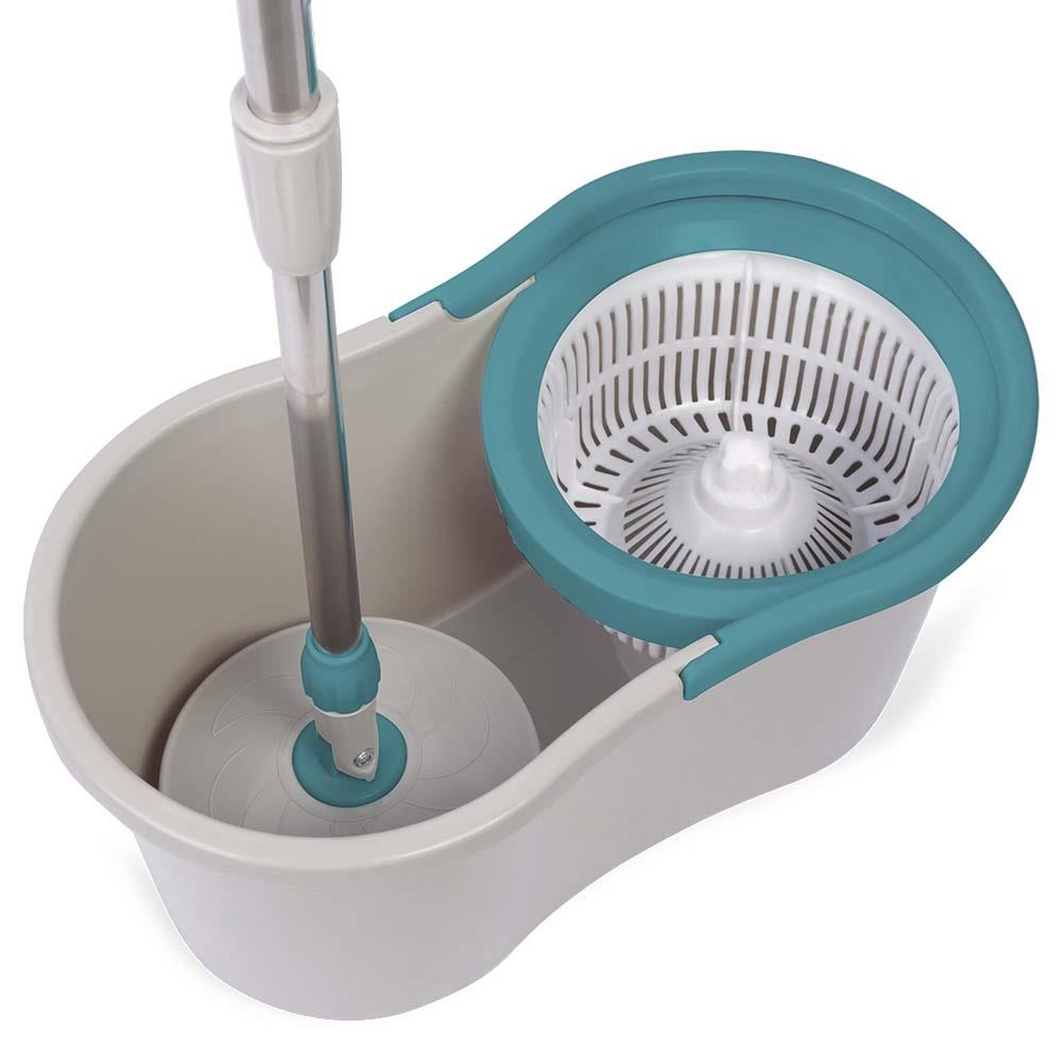 Mop giratorio para uso em diversos pisos com 1 refil - HO059