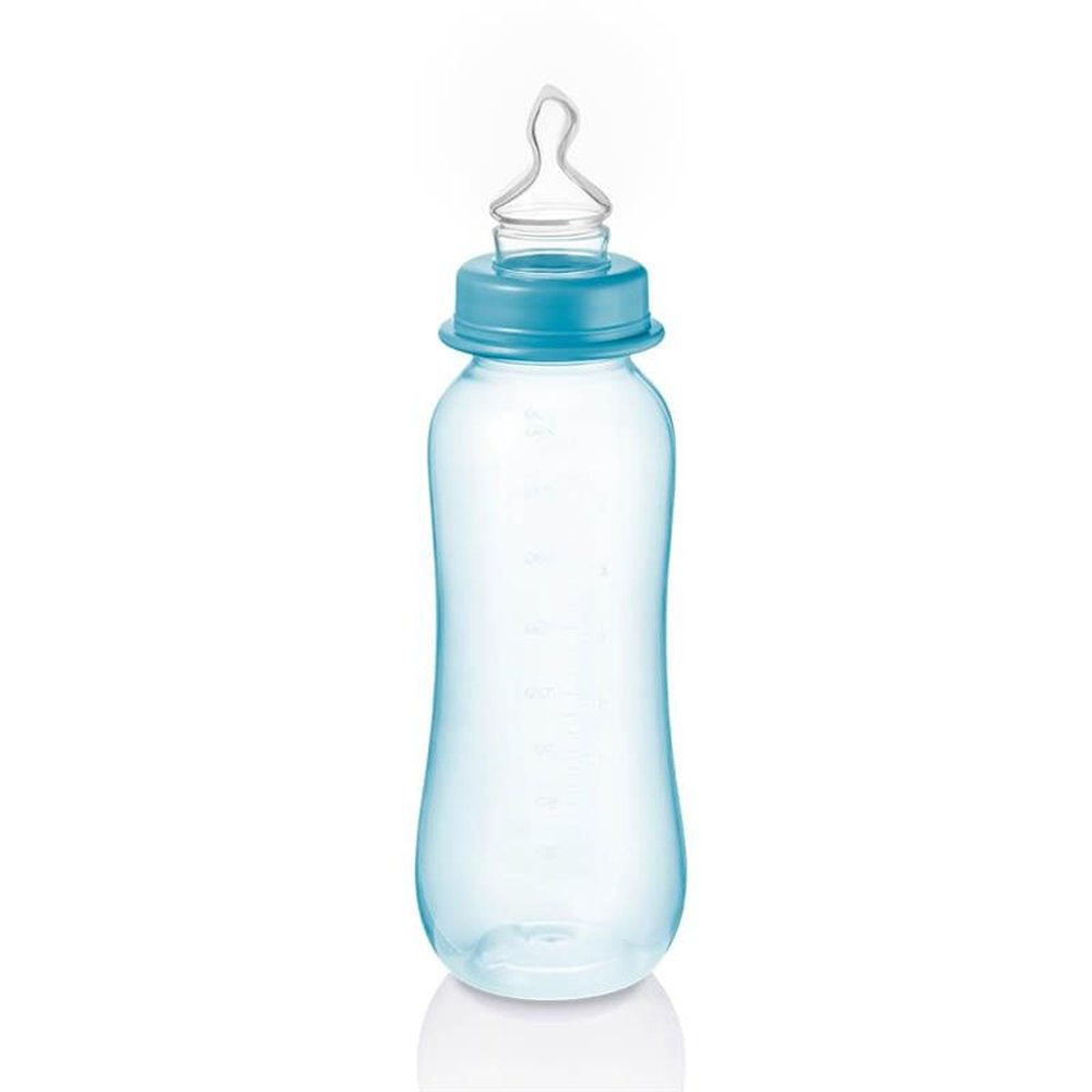 Mamadeira Colors Pp Azul Ortoflex 250Ml Multikids Baby - BB111