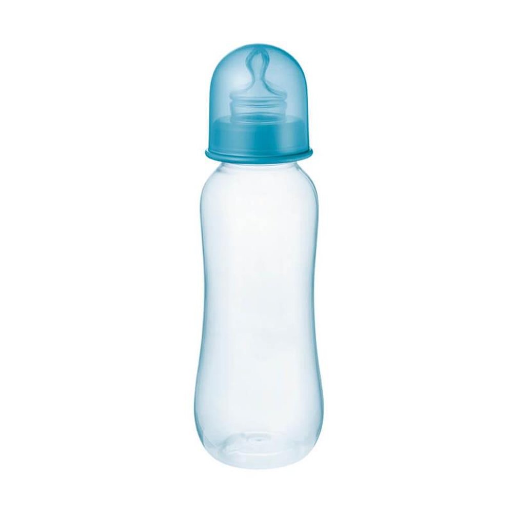 Mamadeira Colors Pp Azul Ortoflex 250Ml Multikids Baby - BB111