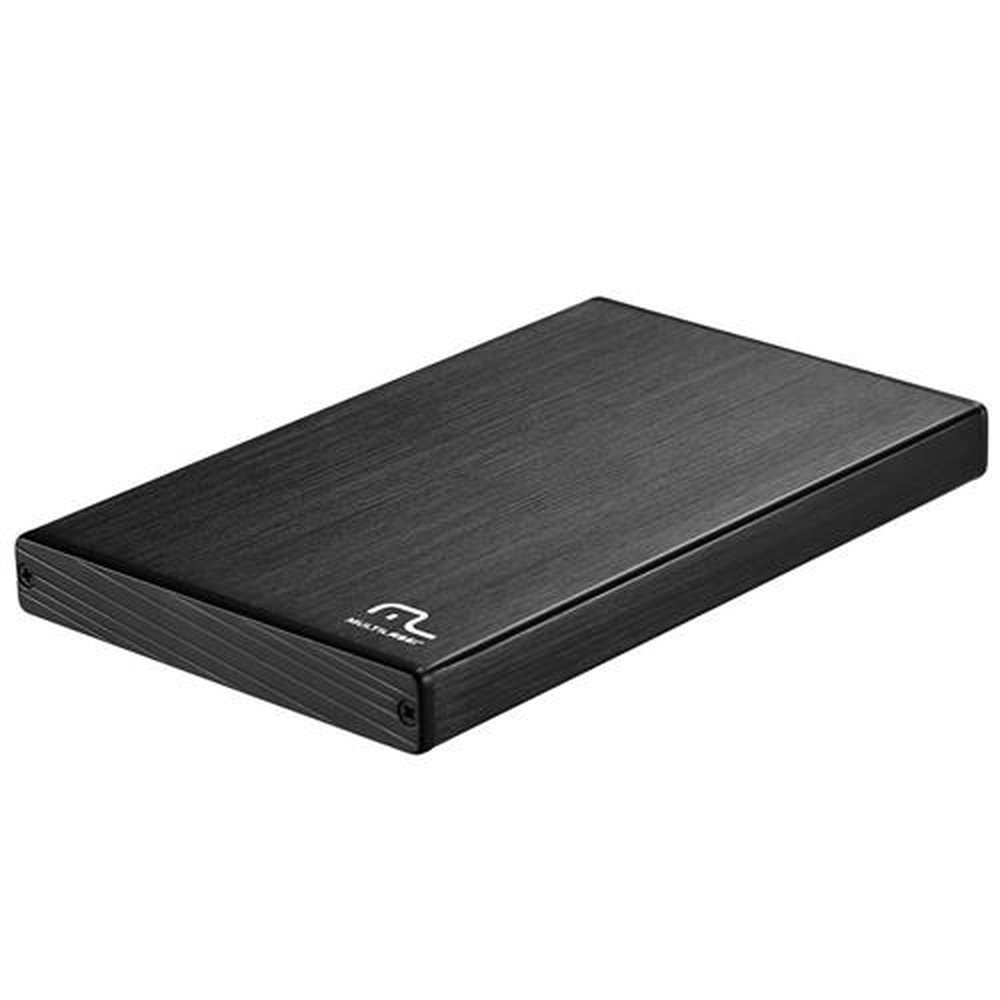 Case Hd 2.5Pol Alumínio Usb 2.0 Multilaser - GA122