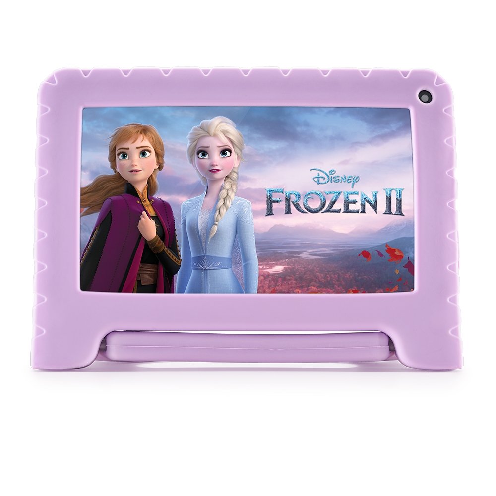 Tablet Multilaser Frozen NB370, Rosa, Tela de 7", Wi-Fi, Android 11, Câm. Frontal de 2MP, 32GB