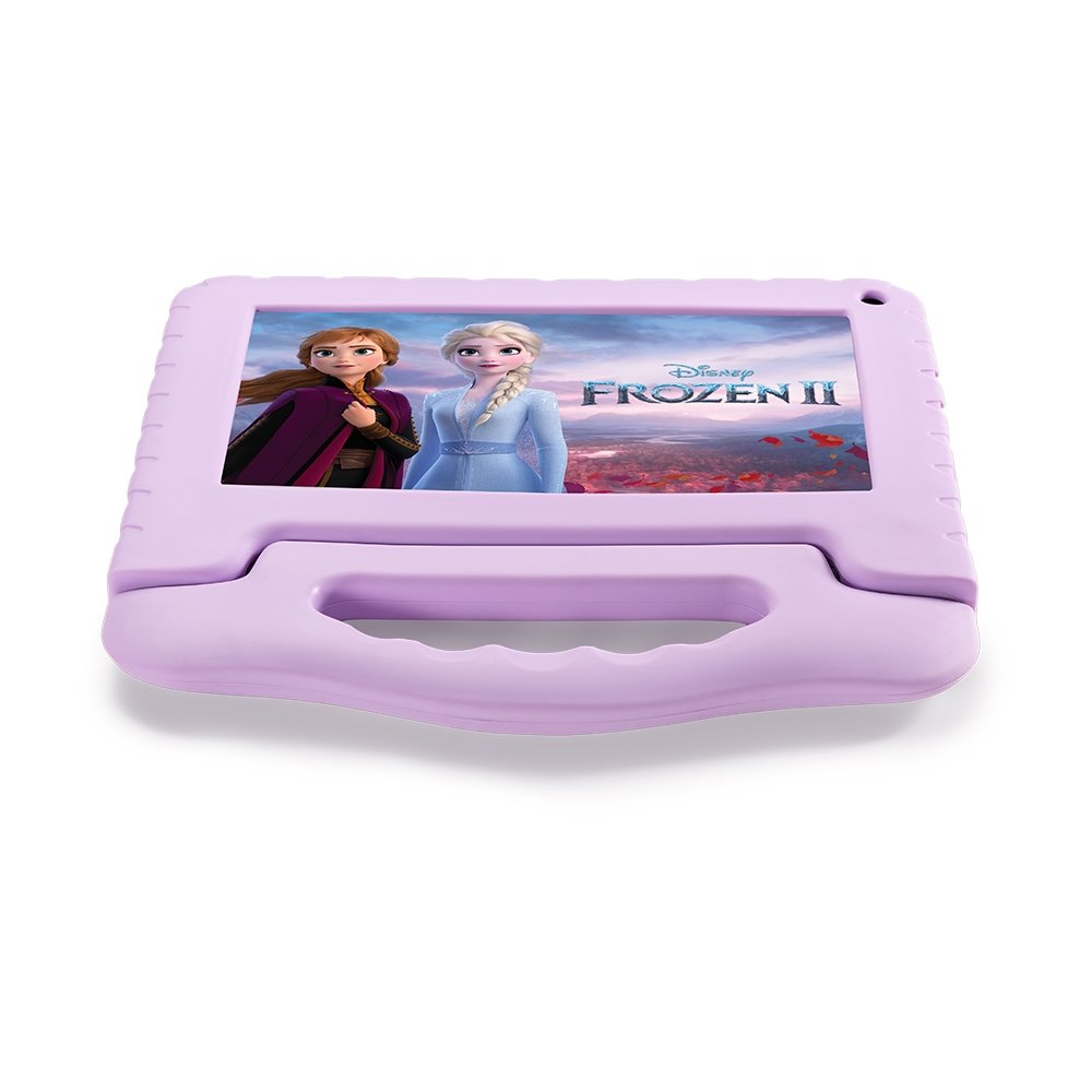 Tablet Multilaser Frozen NB370, Rosa, Tela de 7", Wi-Fi, Android 11, Câm. Frontal de 2MP, 32GB