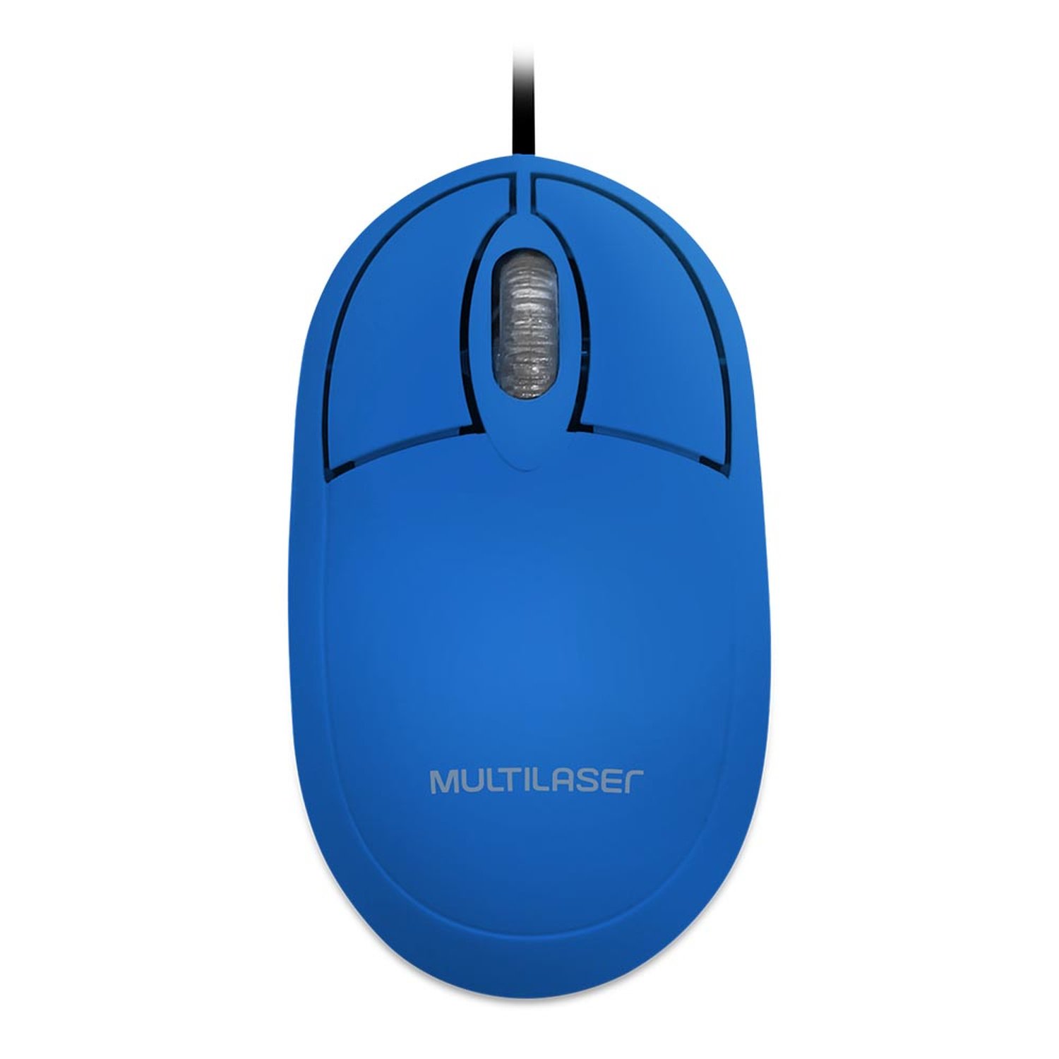 Mouse Classic Box Óptico Full Azul USB Multilaser - MO305