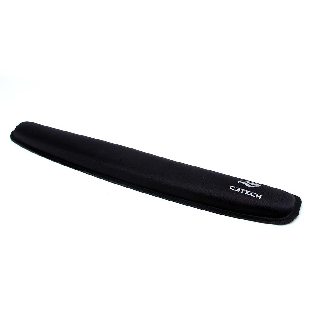 Apoio De Punho C3tech Para Teclado Preto - Kp-200