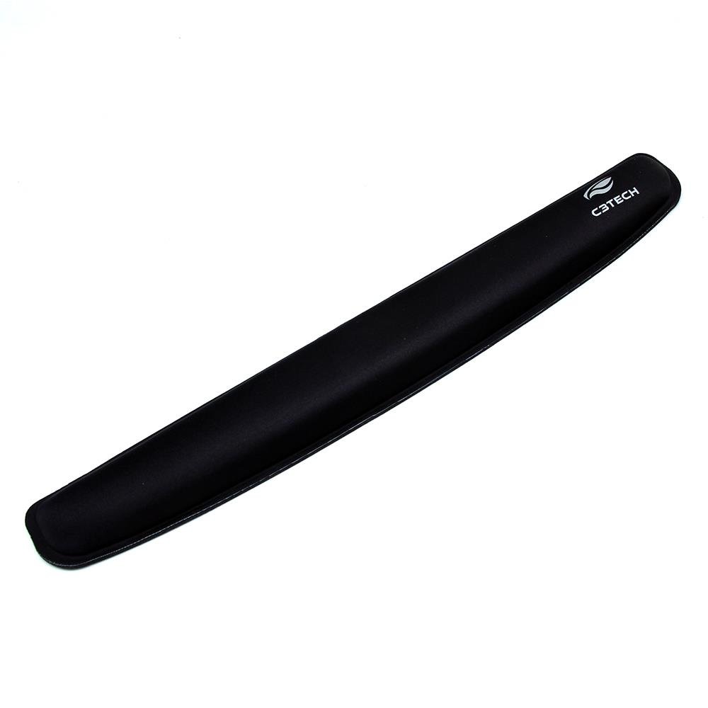 Apoio De Punho C3tech Para Teclado Preto - Kp-200