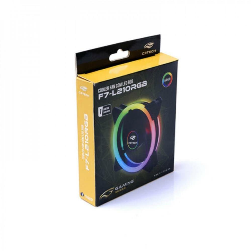 Cooler Fan 12cm F7-L210rgb C3Tech
