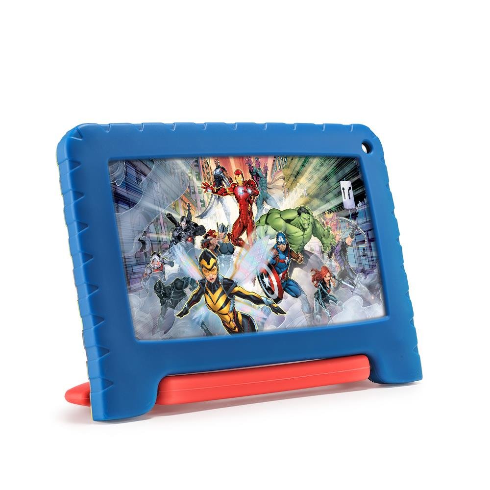 Tablet Multilaser Vingadores WIFI 32GB Tela 7" Android 11 Go Edition com Controle Parental - NB371