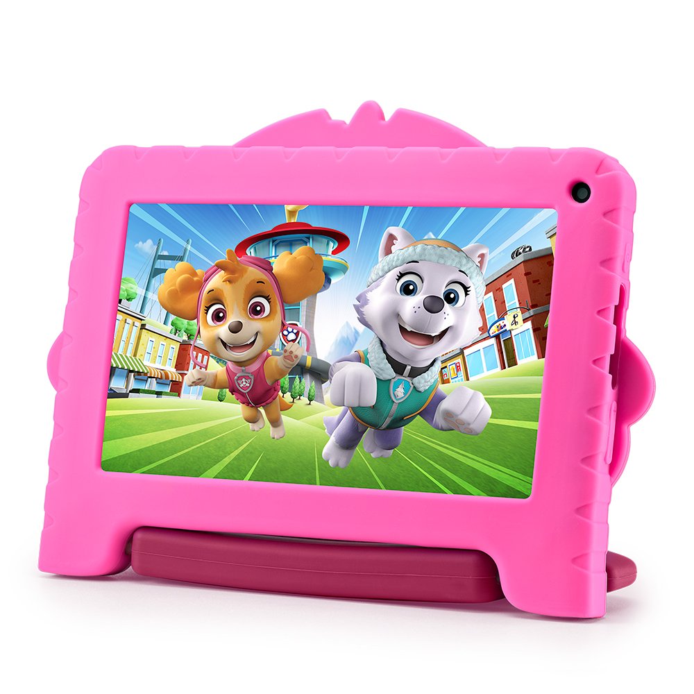 Tablet Multilaser Patrulha Canina Skye Wi-Fi 32GB Tela 7" Android 11 Go Edition com Controle Parental Rosa - NB377
