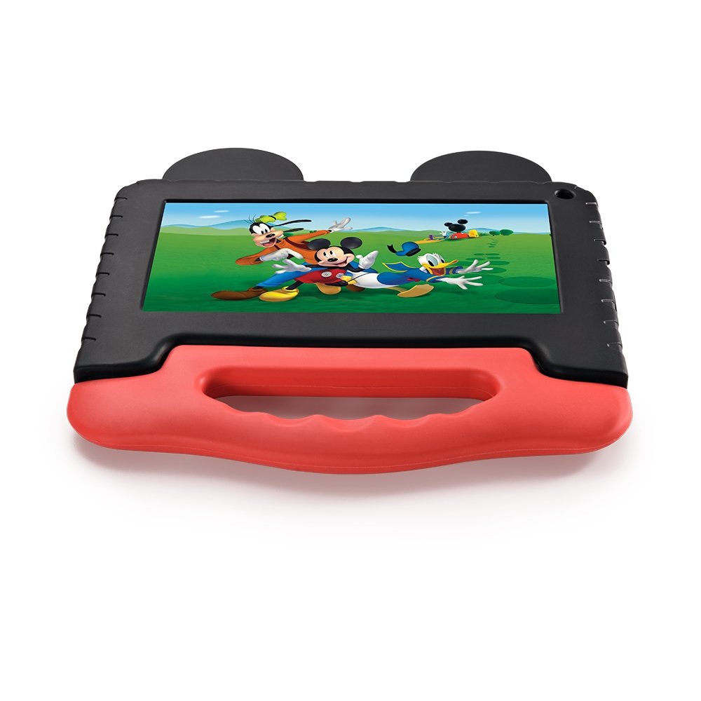 Tablet Multilaser Multi Mickey NB367, Preto, Tela de 7", Wi-Fi, Android 11, Câmera Frontal de 2MP, 32GB