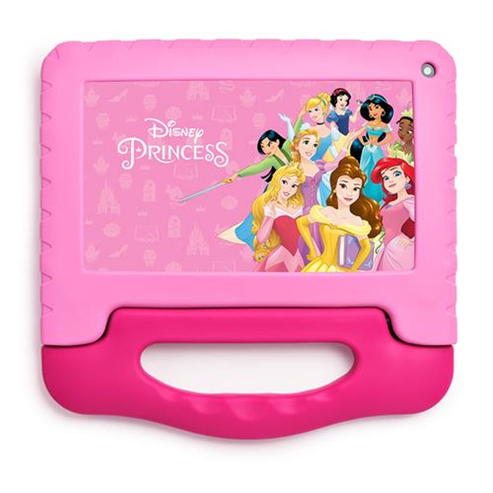 Tablet Multilaser Princesas WIFI 32GB Tela 7" Android 11 Go Edition com Controle Parental - NB372
