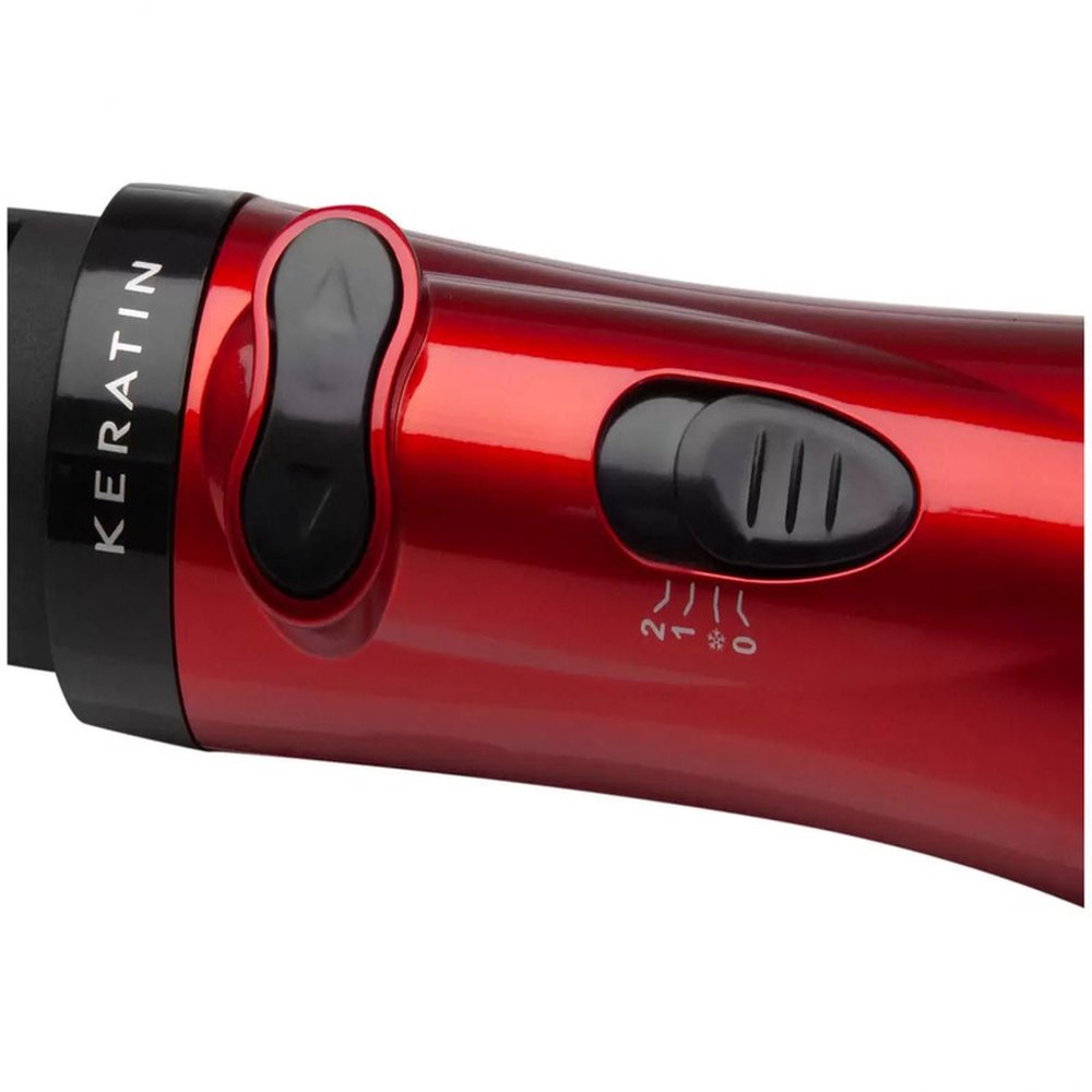 Escova Rotativa Mondial Red Infinity Keratin ER11-KR Cerâmica 1000W 110V