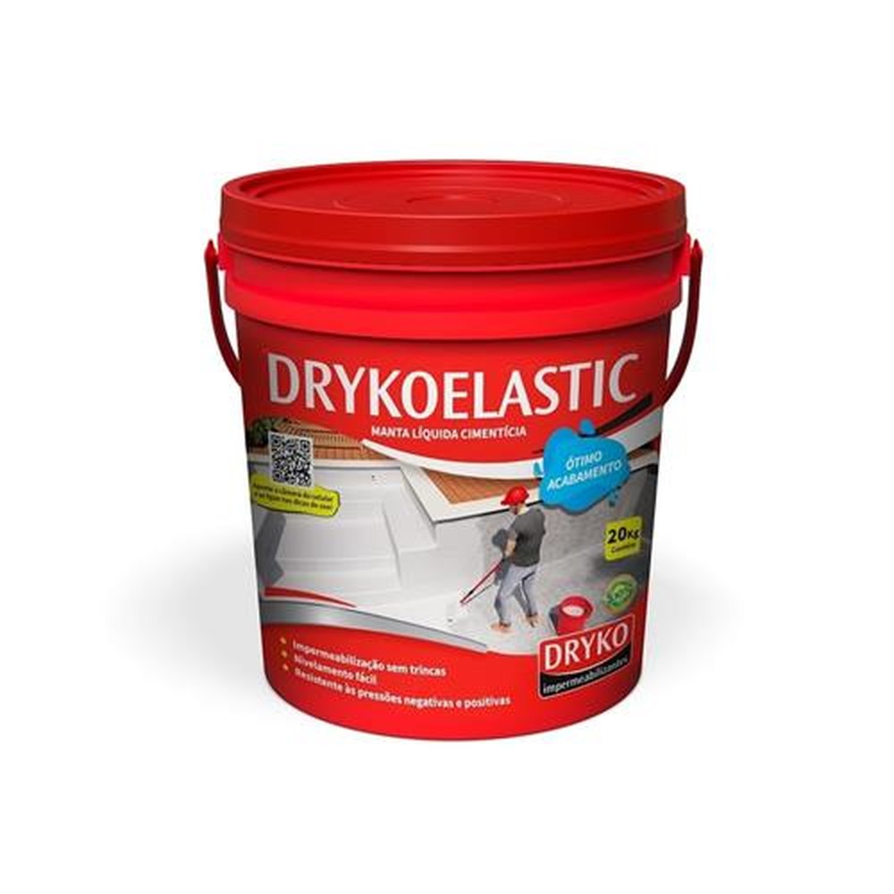 Drykoelastic Argamassa Polimérica Impermeabilizante 20kg