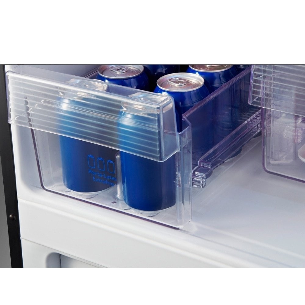 Geladeira/Refrigerador Panasonic 425 Litros A+++ NR-BB53PV3W - 2 Portas, Frost Free, Tecnologia Inverter, Aço Escovado, 220V