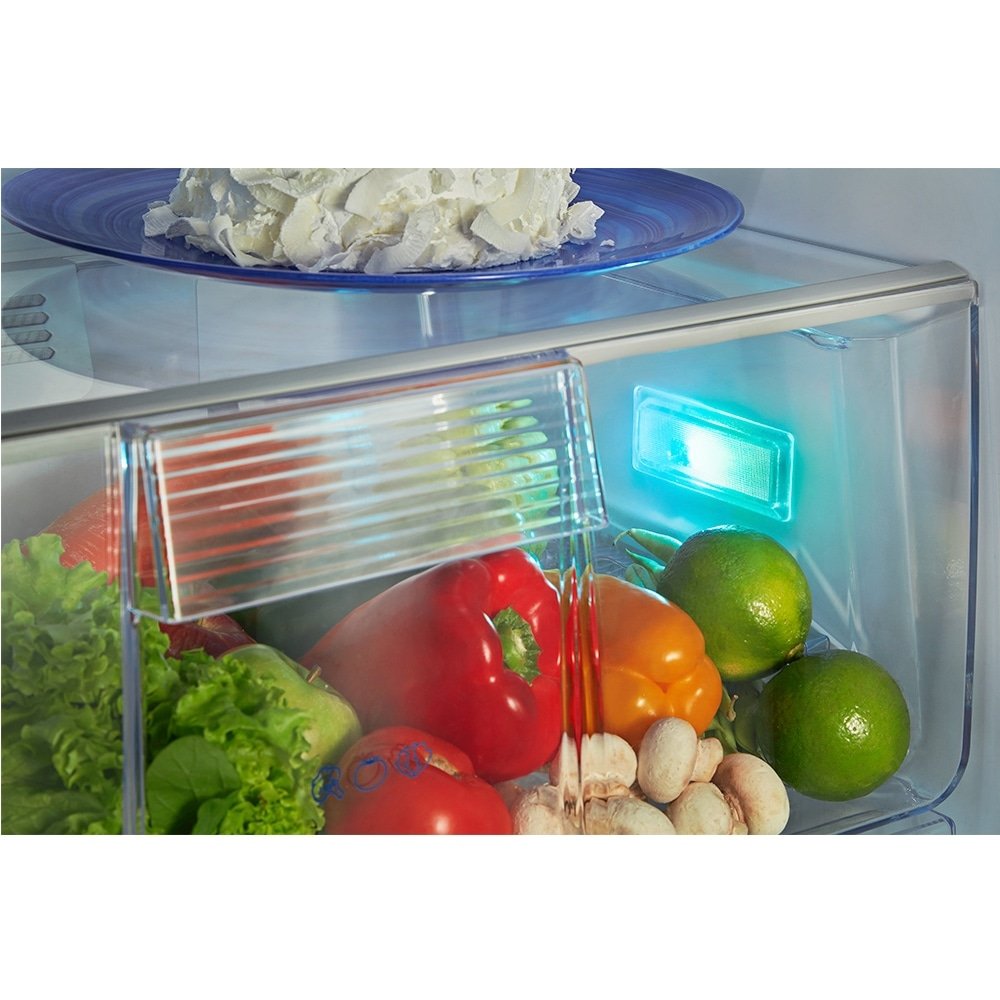 Geladeira/Refrigerador Panasonic 425 Litros A+++ NR-BB53PV3W - 2 Portas, Frost Free, Tecnologia Inverter, Aço Escovado, 220V