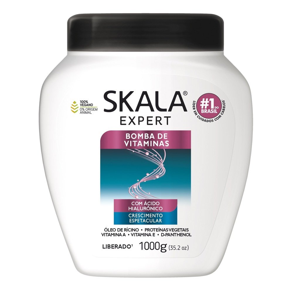 Creme de Tratamento Skala Bomba de Vitaminas com Ácido Hialurônico 1Kg
