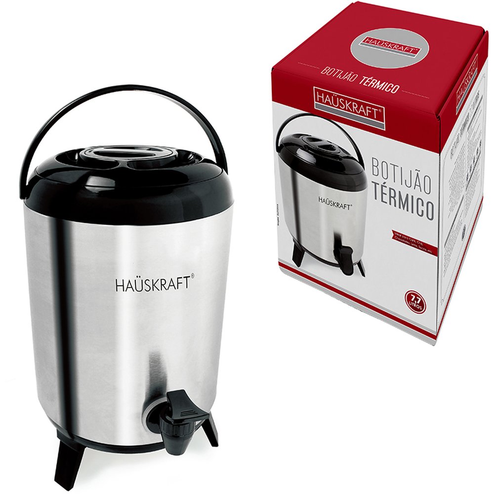 Botijao Termico Inox 9,5L