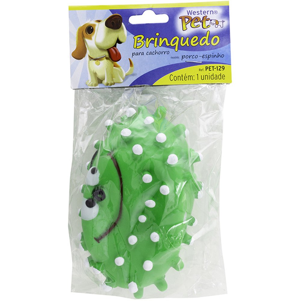 Brinquedo Cao Porco Espinho 14Cm - Western Pet