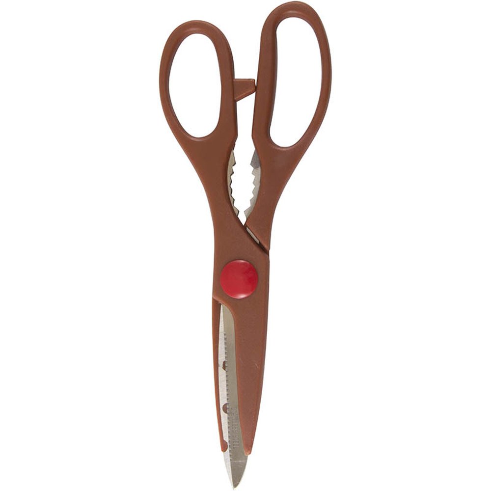 Tesoura Cozinha 21,3Cm Marrom - Western Home