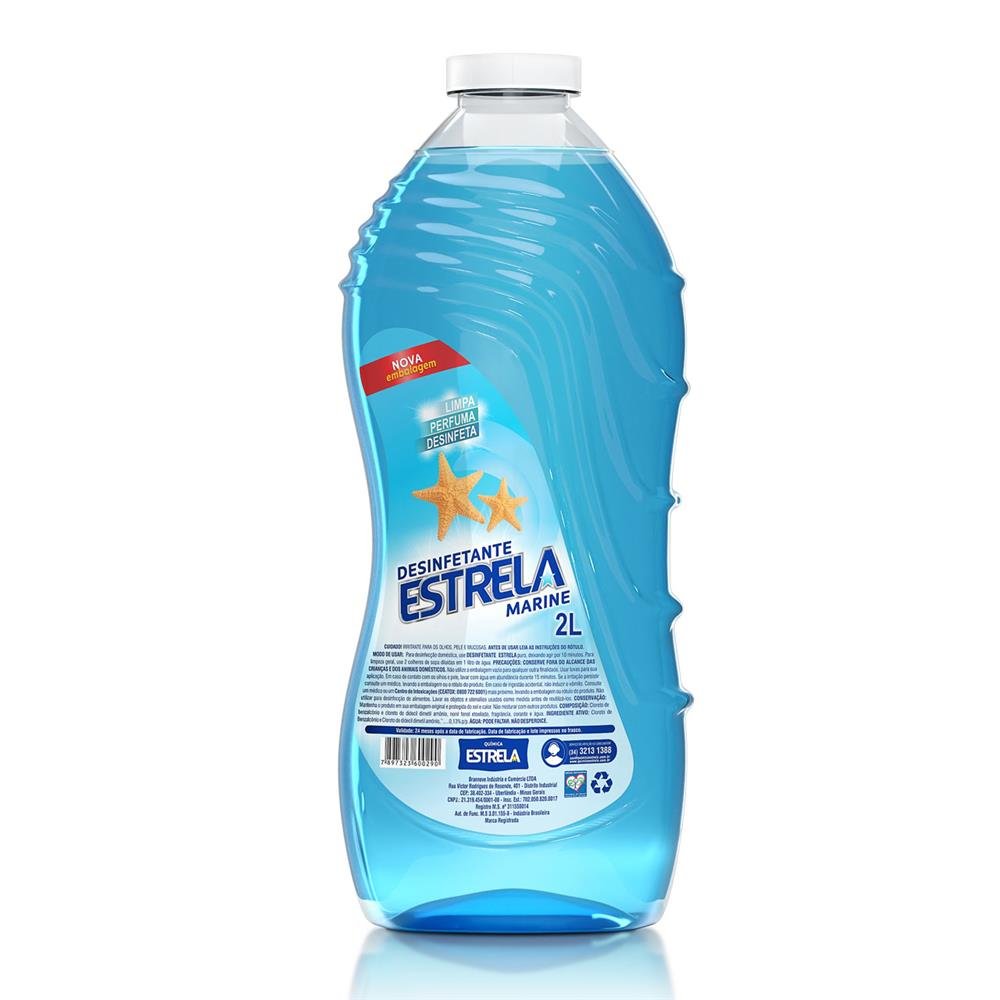 Desinfetante Estrela Marine 6X2 l