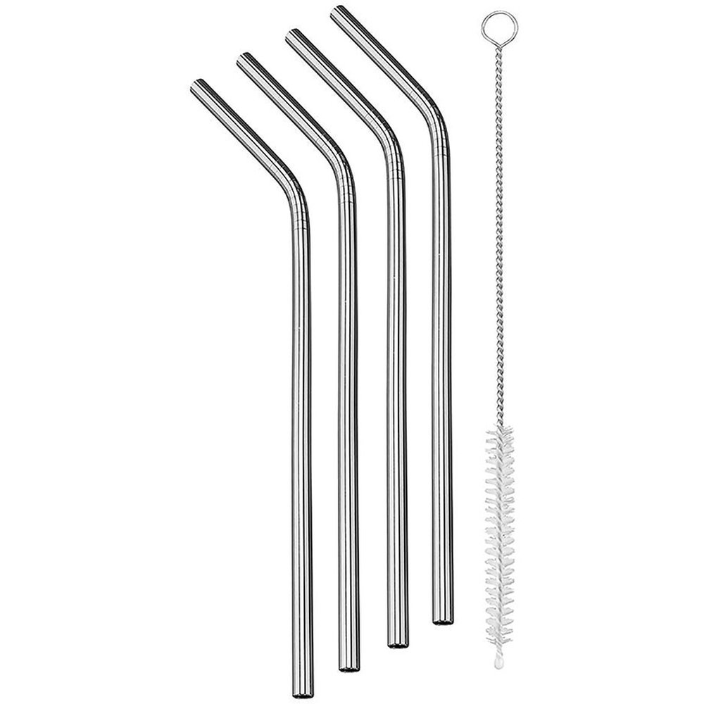 Canudo Aco Inox Jogo 5 Peças - Hauskraft