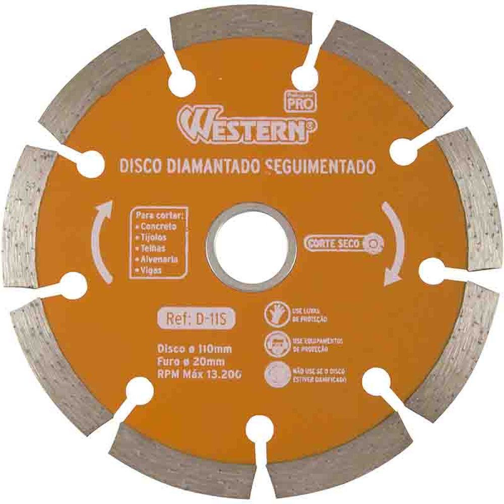 Disco Diamantado Seguimentado