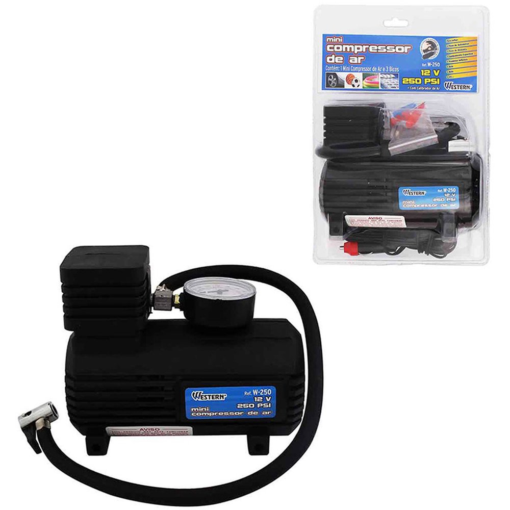 Mini Compressor De Ar 12V Western