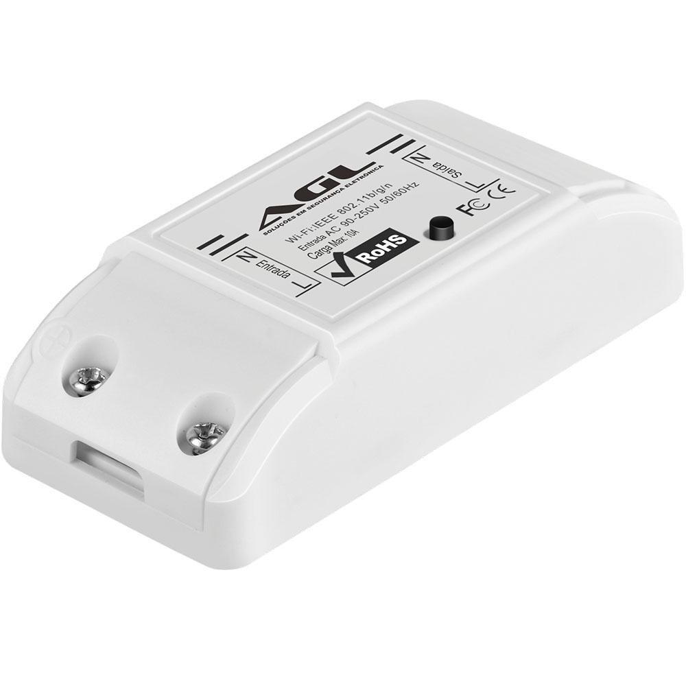 Modulo Automacao Inteligente Wifi 1 Canal 10a 1110231 - Agl