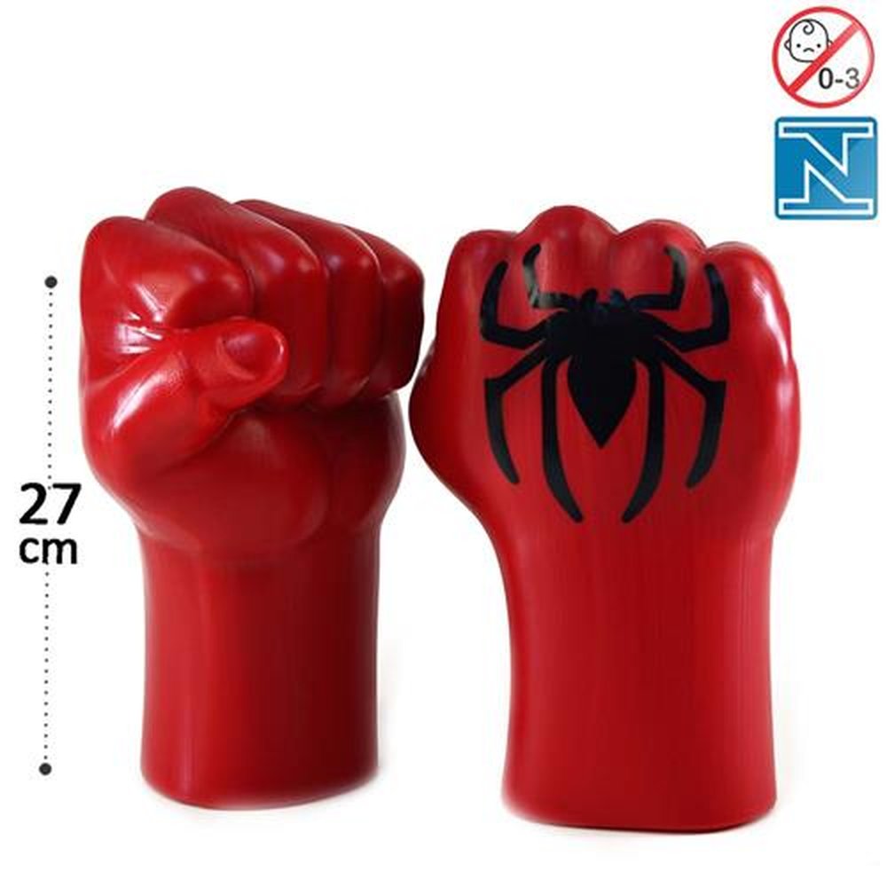 Luva Vermelha Aranha 2 Peças