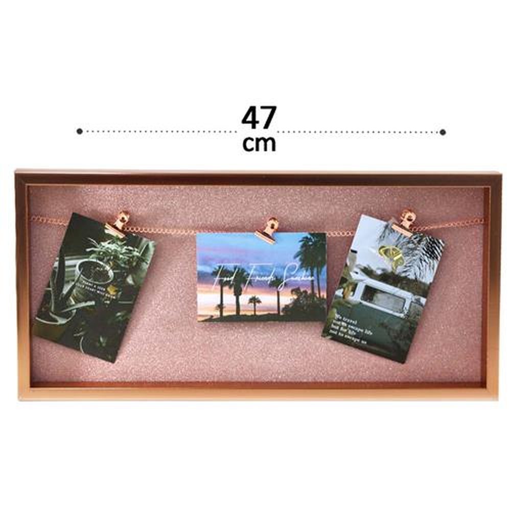 Quadro De Fotos 3 Fotos Decorativo