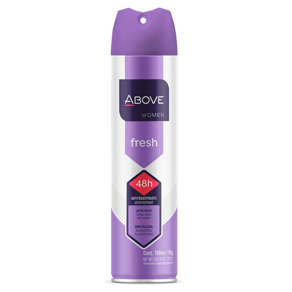 Desodorante Above Aerossol Women Fresh 150ml