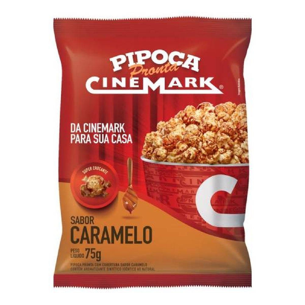 Pipoca Caramelo Pronta 75G