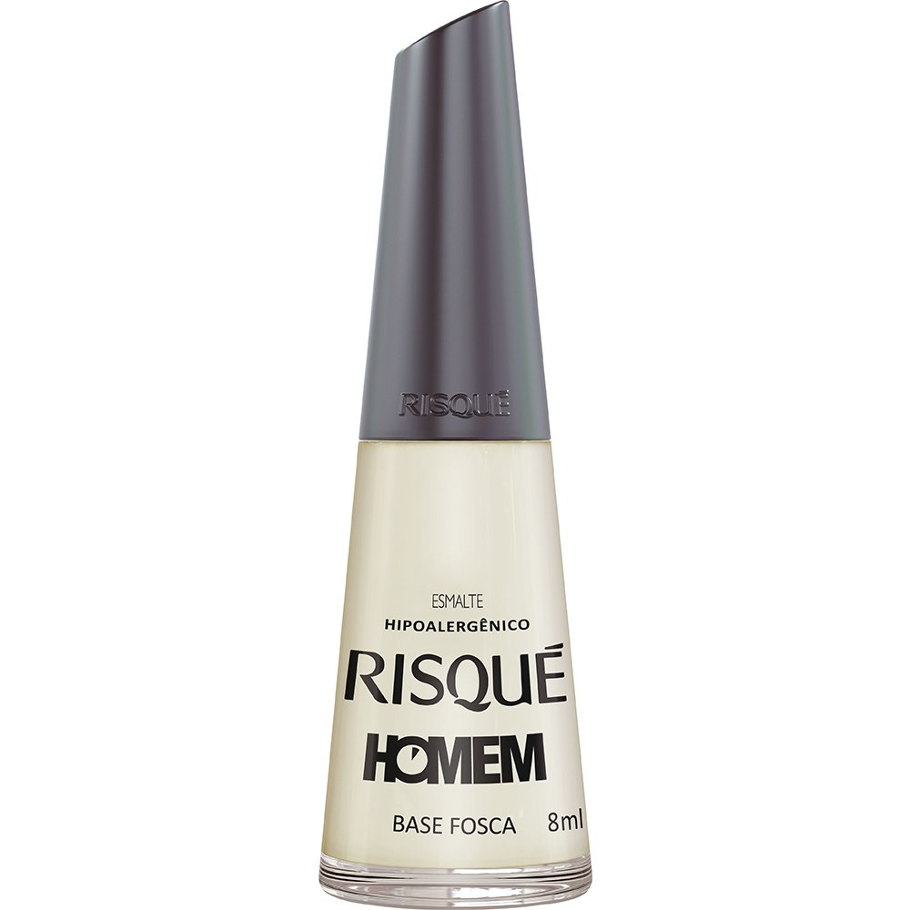 Esmalte Risque Base Homem Fosca Nu