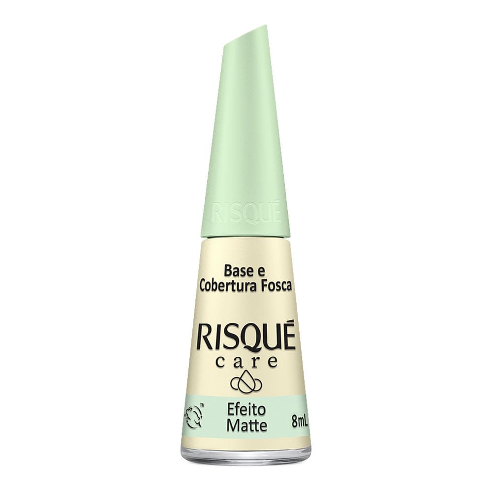 Esmalte Risque 8Ml Care Base Fosca Com 6