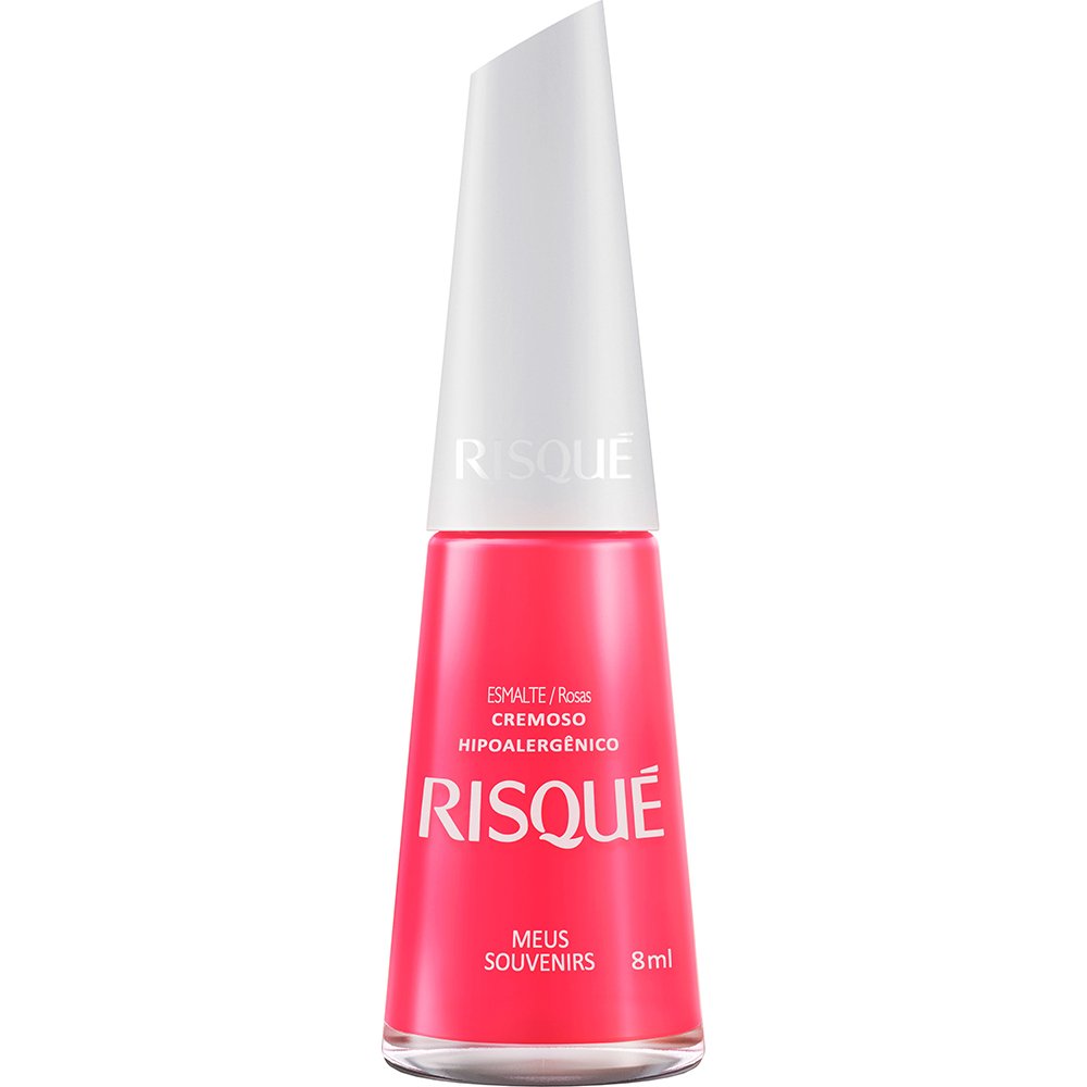 Esmalte Risque Creme Meus Souvenirs Novo Nu