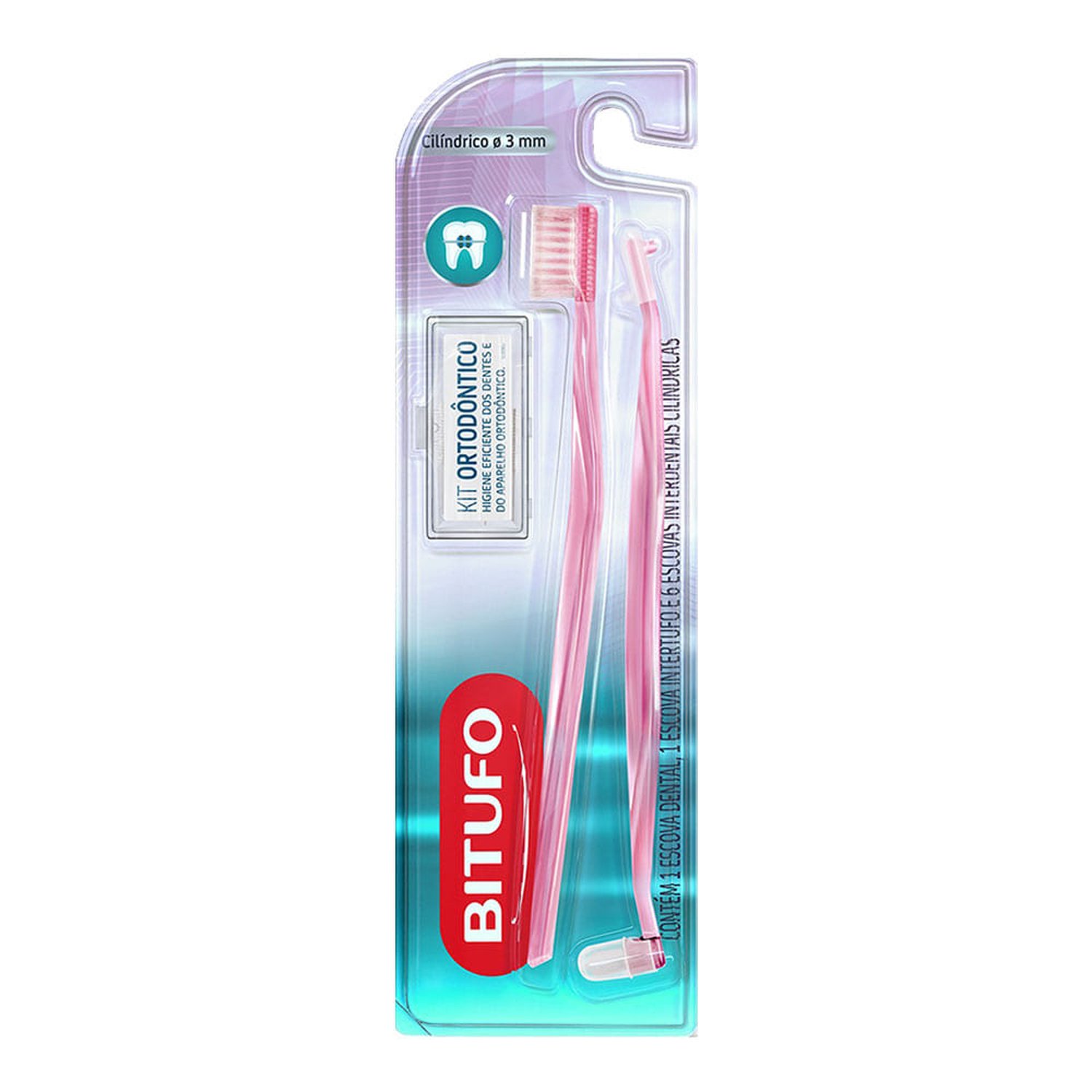 Kit Bitufo Ortodontico Cilindrico 3Mm