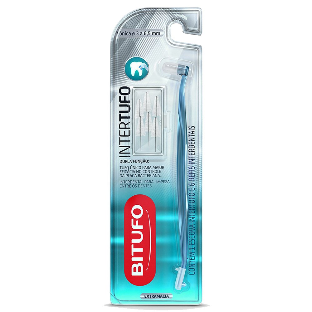 Escova Dental Bitufo Intertufo Conica