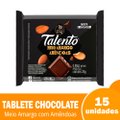 Chocolate Talento Meio Amargo 25g - 15 unidades - Garoto