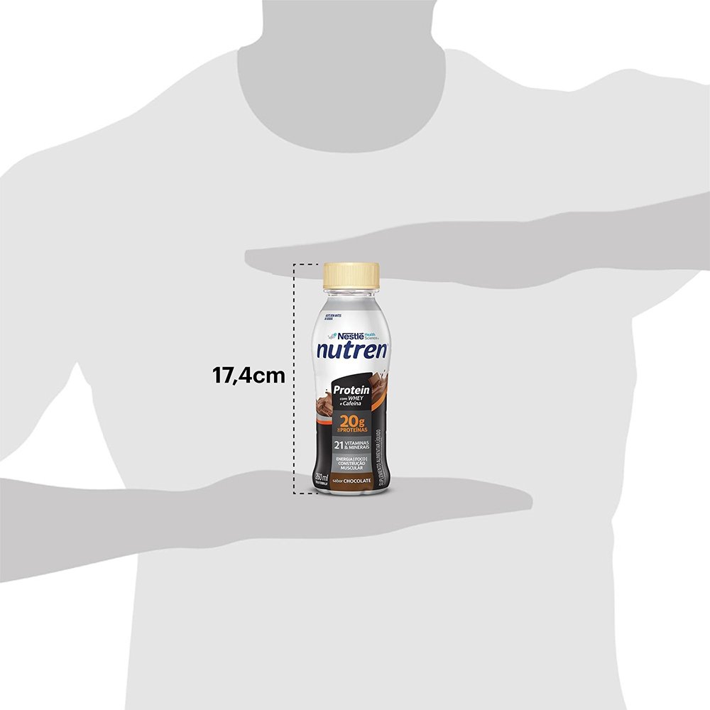 Suplemento Alimentar Nutren Protein Chocolate 260ml