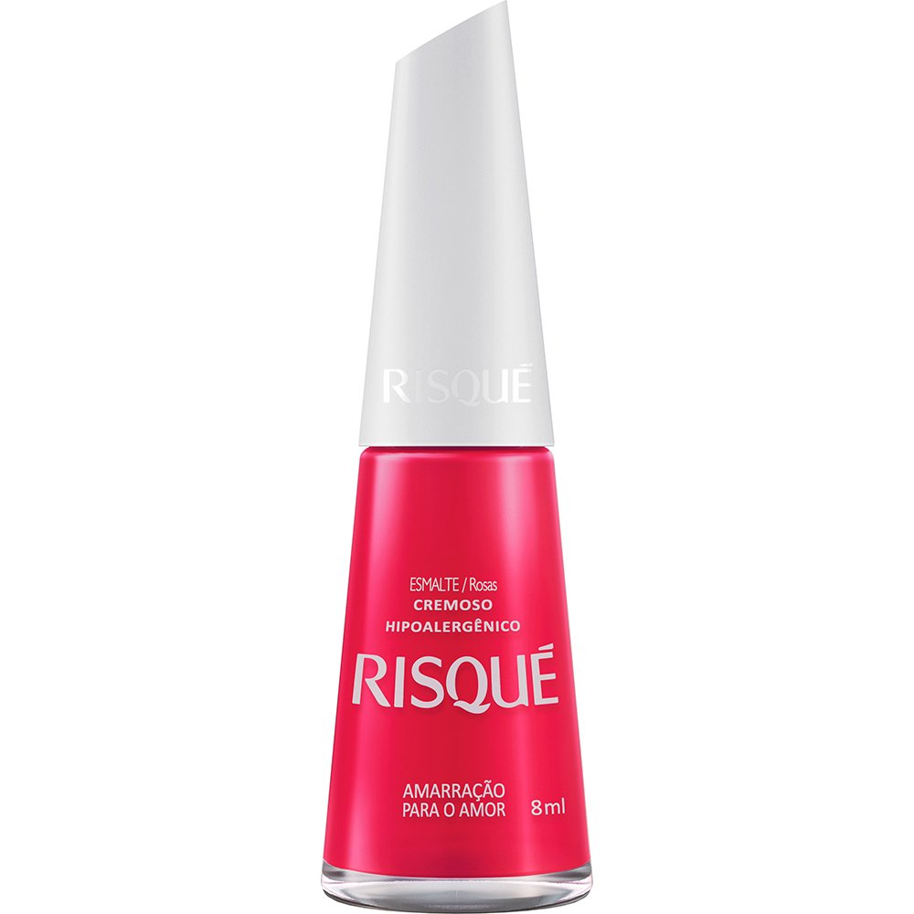 Esmalte Risque Creme Amarracao Amor Novo Nu