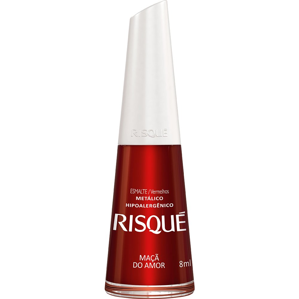 Esmalte Risque Metalico Maca Do Amor Nu