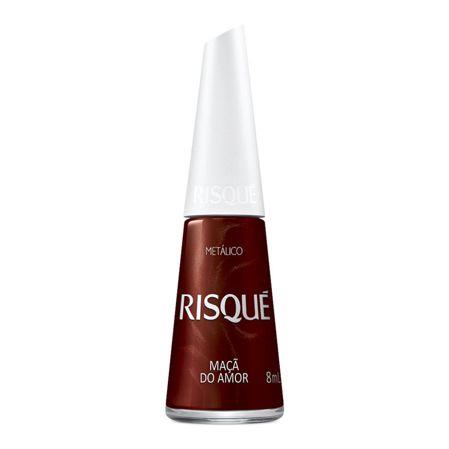 Esmalte Risque 8Ml Maca Do Amor Crem. Com 6