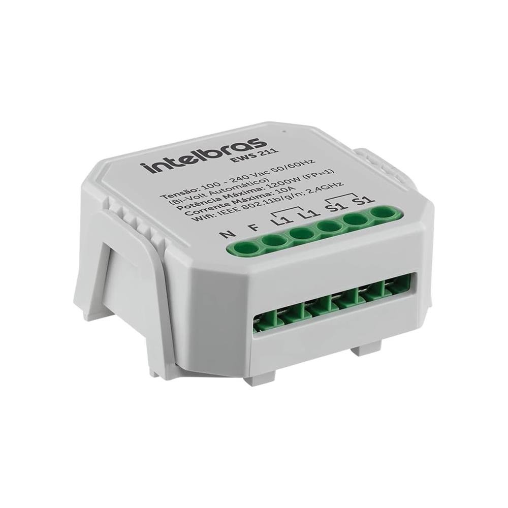Interruptor Controlador De Cargas WiFi 2/2 EWS 222 Intelbras
