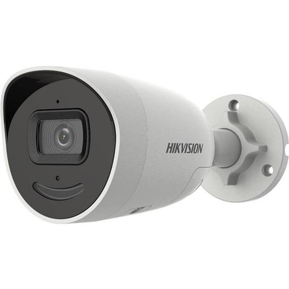 Camera Ip 4mp Bullet Darkfighter Microfone Embutido E Estrobo Acusense Ds-cd2046g2-iu/sl(2.8mm) - Hikvision